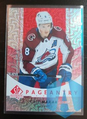 2022-23 SP Authentic Pageantry Cale Makar #P-38 Red Colorado Avalanche